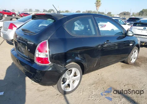 2008 Hyundai Accent Se z USA, uszkodzony, nr VIN KMHCN36C28U073243